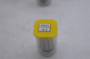 ER20 - 2 Collet, Spring Collet Set Tornillo de fresado CNC Herramienta de retención de trabajo duradera - Imagen 1 de 2