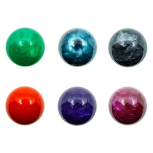 QANBA Mineral Series Balltop finitura marmo 35 mm Topball per bastoncini Qanba Sanwa - Foto 1 di 14