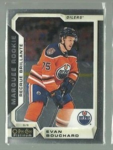 2018-19 O-Pee-Chee Platinum #157 Evan Bouchard RC (ref 78496)