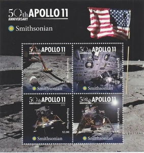 Tonga (2019) Apollo 11 - M/S 2 - Picture 1 of 1