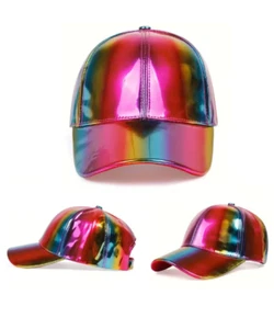 Gay Pride Adjustable Baseball Cap LGBT Gay Pride Hats Sun Protection - Picture 1 of 6
