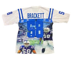 Gary Brackett Signed Jersey Inscribed “SB XLI Champs!” JSA COA - Picture 1 of 3