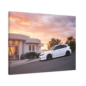 Subaru WRX STI High Resolution Museum Quality Horizontal Canvas Print #006 - Picture 1 of 10