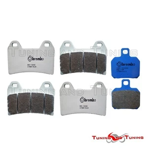 Pastiglie Freno BREMBO Ant. LA + Post. CC PER DUCATI MONSTER EVO ABS 1100 2013 - Imagen 1 de 1