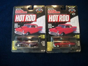  Racing Champions Hot Rod Magazin '49 Custom Merc & 50 Ford Custom Diecast 1:60 - Bild 1 von 8