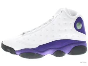 【US9.5】 AIR JORDAN 13 RETRO Lakers 414571-105 【DS】 In the box - Picture 1 of 4