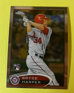 2012 Topps Chrome set - 220 cards - Bryce Harper rookie card & Mike Trout - Picture 1 of 4