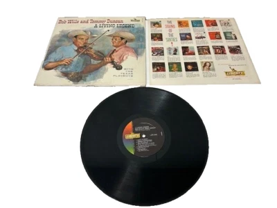 Bob Wills And Tommy Duncan Lp A Living Legend On Liberty - FREE Shipping - Image 1 of 2