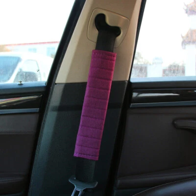 2 PIEZAS Almohadillas para Cinturón de Seguridad Cojín Correa para el Hombro Cubiertas Arnés para Niños Foto 1 de 4