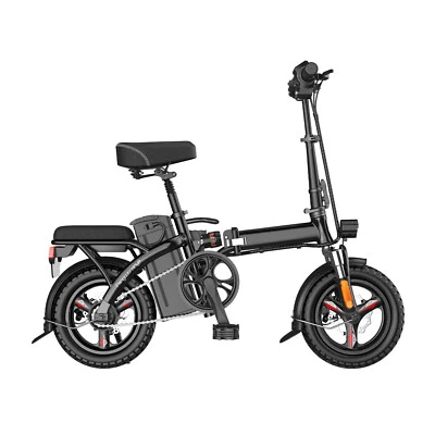 Ebkarocy Ebike 14" 400W Motor Folding Electric Bike 48V 15AH Battery for Adult - Image 1 of 4