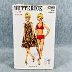 Butterick 4380 A Line Cover Up und Bikini Badeanzug Misses Gr. 14 Vintage Muster