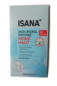 Isana Reine Haut Anti- Pickel Patches, 36 Stück- transparent ideal für unterwegs - Bild 1 von 2