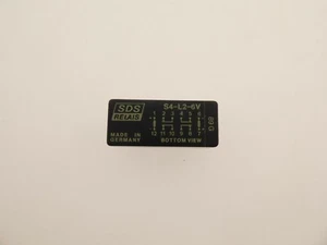 Miniaturrelais / SDS S4-L2-6V / bistabil / 4 Schließer (21-1-3-62) - Bild 1 von 3