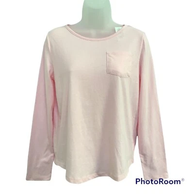 Shirt Size 16 CHILDRENS PLACE Girls Light Pink Long Sleeve T-Shirt Girls New - Image 1 of 3