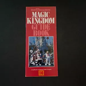 Folleto de libro guía vintage 1986 de Walt Disney World Magic Kingdom Florida FL - Imagen 1 de 7