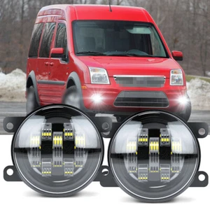 2x LED Clear Bumper Fog Light For Ford Transit Connect 2011-2017 Driving Lamps - Bild 1 von 10