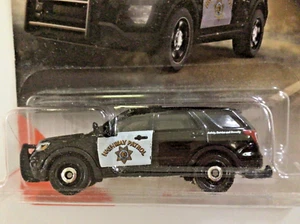 Matchbox CHP 2016 FORD EXPLORER INTERCEPTOR UTILITY California Highway Patrol - Picture 1 of 5