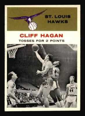 1961 Fleer #53 Cliff Hagan - NM-MT - Image 1 of 2