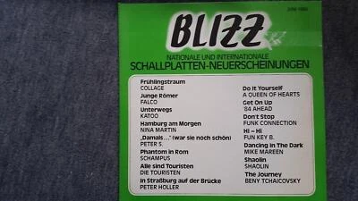 12" Vinyl BLIZZ Promo LP mit Falco, Mike Mareen - Short Versions - Image 1 of 4