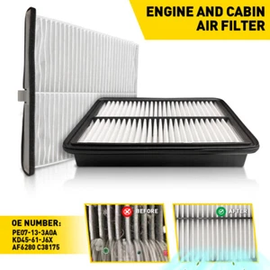 2X Engine and Cabin Air Filter Combo For 2013-22 MAZDA 3 6 CX-5 AF6280 C38175 F - Picture 1 of 10