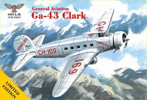 1/72 Sova M 72033 GA-43 "Clark" Verkehrsflugzeug (Swiss Air) - Bild 1 von 1