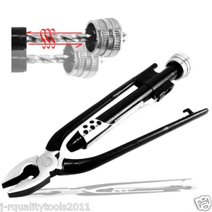 9''SAFETY WIRE TWISTER PLIERS SAFETYWIRING PLIER LOCK WIRE SAFETY TWIST TOOL - Picture 1 of 1