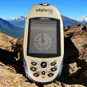 Magellan eXplorist 210 Portátil GPS Paquete Impermeable DVD Guía Estuche de Transporte - Imagen 1 de 14