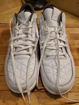 Nike Air Jordan Bolso sin asas Blanco Gimnasio Rojo Talla EE. UU. 12 Entrenadores Auténticos Zapatos para correr Foto 1 de 4