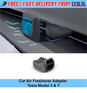 Silicone Air Freshener Adapter for Tesla Model 3 & Y Vent Clip-Free Scent Holder - Bild 1 von 7