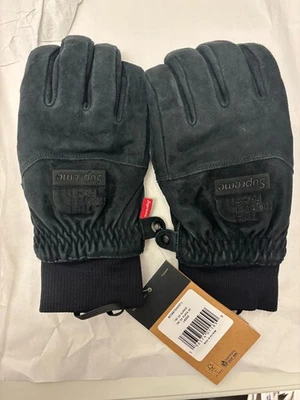 Guantes grandes de gamuza negros The North Face Supreme TNF Foto 1 de 4