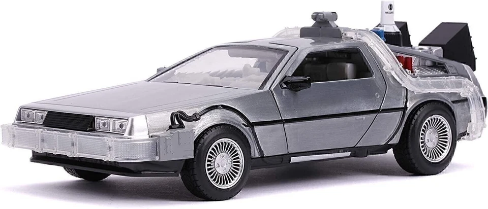 1989 Delorean DMC 12 "regreso al futuro Ii" 1 24 Jada Toys 31468