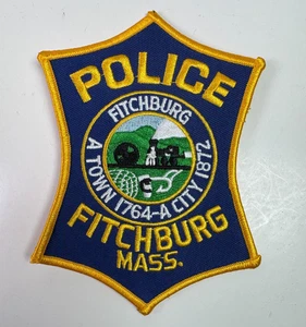 Fitchburg Police Massachusetts MA Patch H3 - Picture 1 of 2