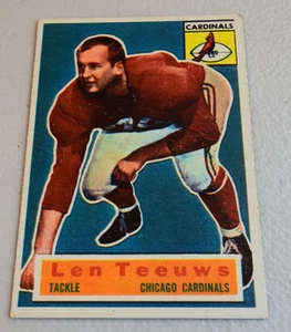 1956 Topps #46 Len Teeuws - Picture 1 of 2