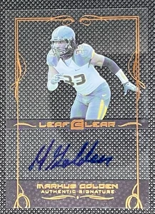 Hoja Base Transparente Auto Bronce Markus Dorado 2015 #BA-MG2 Novato Automático RC Cardinals - Imagen 1 de 2