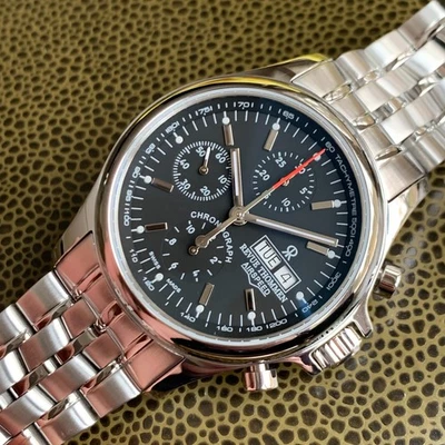 Revue Thommen Airspeed Automatic Chronograph Day Date Stainless Steel Watch - Image 1 of 4