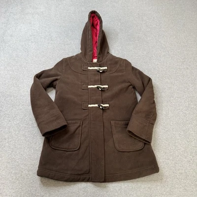 Gap Jacket Womens Medium Brown Fleece Insulated Hoodie Full Zip Outdoors Warmth - Image 1 of 4