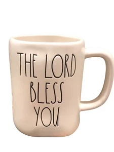 THE LORD BLESS YOU AND KEEP YOU Rae Dunn Becher Tasse Kaffee religiös 16 Unzen Neu ohne Etikett - Bild 1 von 4