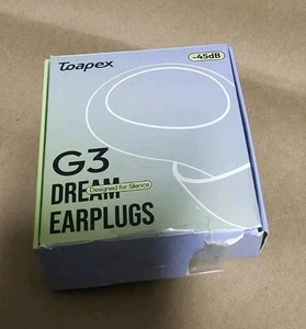 Toapex G3 Ear Plugs for Sleeping Noise Cancelling New Open Box Free Shipping - Picture 1 of 7
