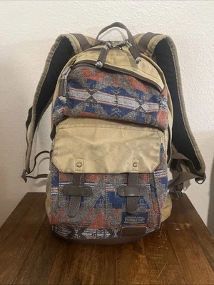 Mochila Pendleton NIXON British Millerain West Port de lona encerada Foto 1 de 4
