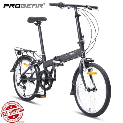 Progear Bikes Nomad Folding Bike 20" in Grey - image 1 of 4