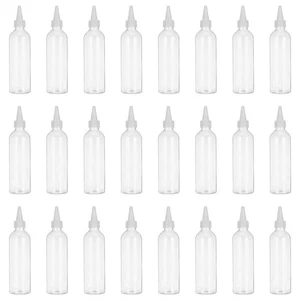  24pcs Travel Squeeze Bottles: 100ml Leakproof Plastic Refillable Containers - - Picture 1 of 9