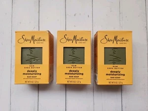 (Paquete de 3) Jabón en barra profundamente hidratante de manteca de karité con humedad de karité, 8 fl oz - Imagen 1 de 2