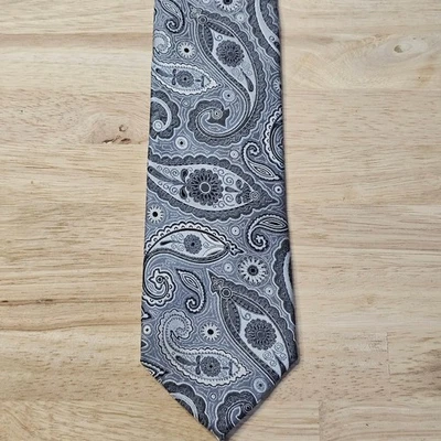 Corbata Dockers Hombre Gris Cachemira 100% Poliéster Ancho Clásico Foto 1 de 4