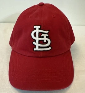 St Louis Cardinals STC Cap Hat 47 Forty Seven Brand Embroidered Red Medium - Picture 1 of 5