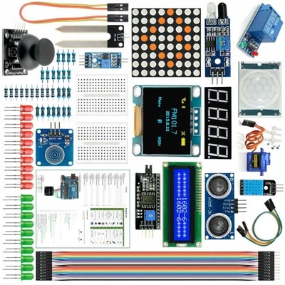 Neu Praktisch Für Arduino Kit R3 Sensor HC SR04 V3.0 Widerstand Zubehör - Bild 1 von 4