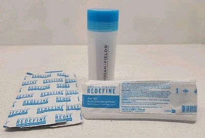 Rodan + Field Redefine Amp MD Micro-Exfoliating Roller W Cleaner Container &tabs - Image 1 of 3