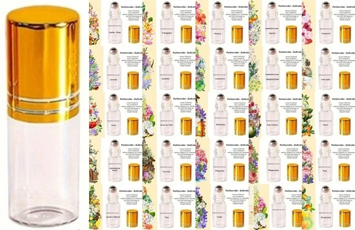 Parfüm Duftroller Parfümroller 24 Düfte Roll-On intensiv unterwegs GP 1l=1130€ - Bild 1 von 4