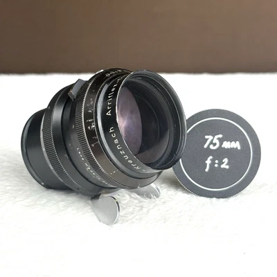 RARE! Vtg Schneider-Kreuznach Arriflex Cine Xenon 1:2/75 f:2 75mm Germany Lens - Image 1 of 4