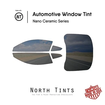 Película de tinte de ventana precortada nano cerámica vidrio para automóvil para Ford Mustang 2015-2023 cupé Foto 1 de 4