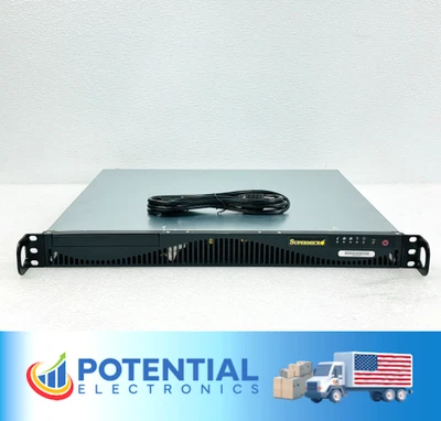 Supermicro CSE-512 5017R-MF Server w/ X9SRI-F MoBo | E5-2609V2 | 32GB RAM 🚚 - Image 1 of 4